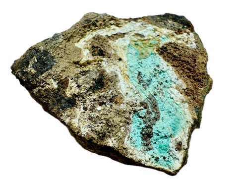 Crosta crisocolla malachite - crosta,