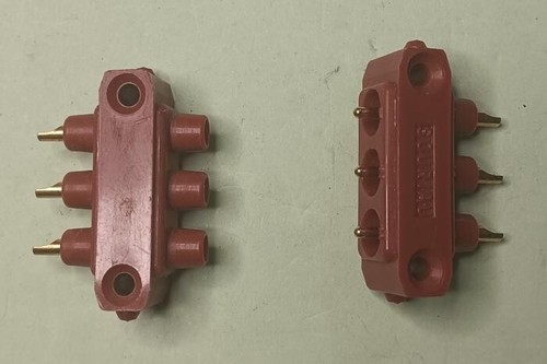 Connettori coppia pin dritto - 3,