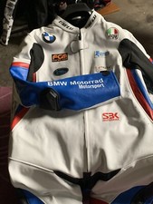 Tuta moto pelle bmw traforata - tuta,