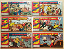 L’ALBO DEI 3 INSEPARABILI (GIM TORO)  completa 1/32 ed. Mediolanum 1950  edicola