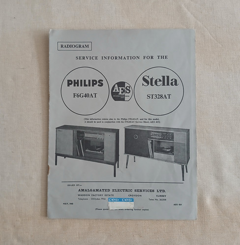 Vintage philips f6g40at stella - vintage,
