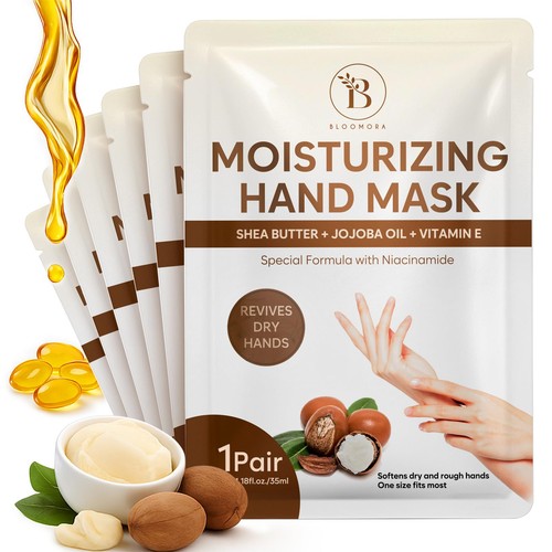 Maschera mani guanti per pelle - maschera,