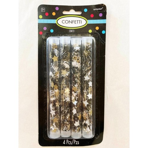 Confetti carta argento nero - di,