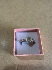 Anello Rosario Croce Templare Cavalieri Malta Italy Argento 925 2.1GR 17MM