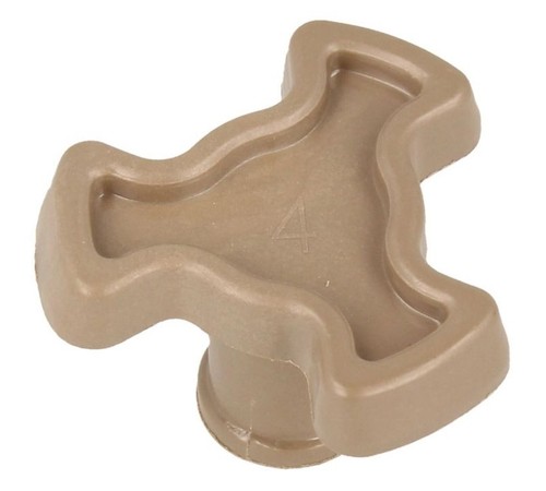 Trascinatore perno piatto - perno, x