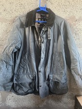 BARBOUR ASHBY Giacca CERATA Uomo - Blu - Taglia M Medium