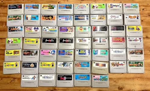 Super famicom nintendo lot - famicom,