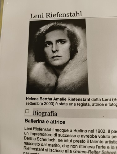 Ww2 autografo leni riefenstahl - ww2,