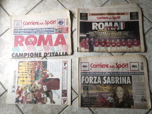 Roma campione italia - as,