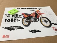 Rieju RR50 Supermotard 50 prospectus catalogue brochure publicité