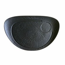VULCANIA NERO PIATTO OVALE