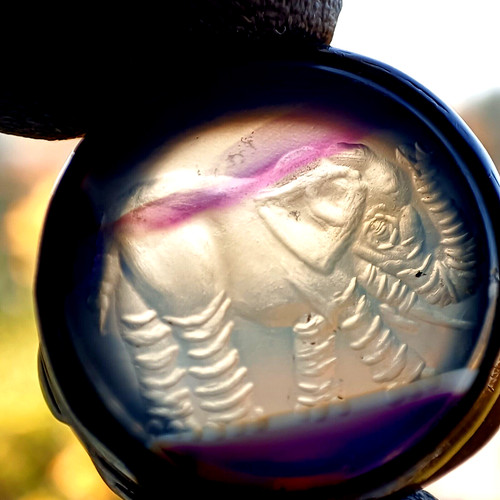 Anello argento romano antico