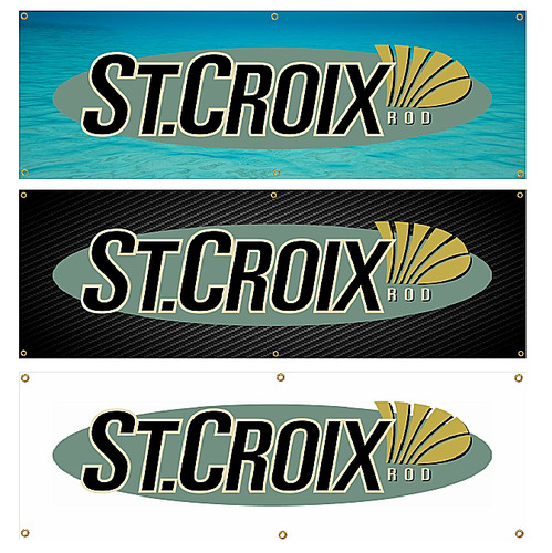 Croix canne pesca banner - st.,