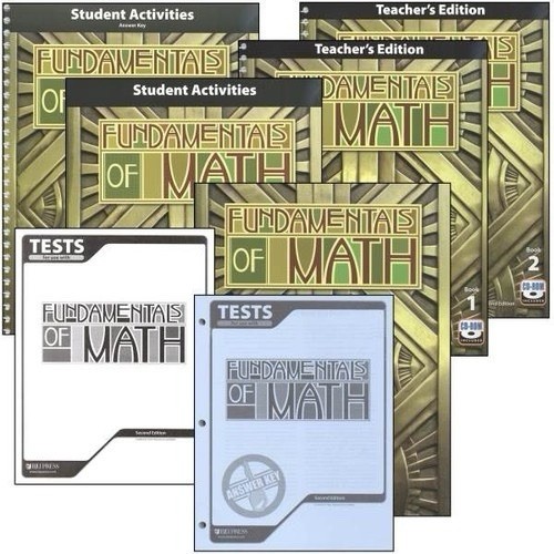 Bju fundamentals math - fundamentals, of