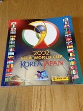 Album Figurine Calciatori Panini Korea Japan 2002 INCOMPLETO