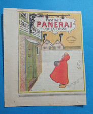 PUBBLICITA' 1901  PASTIGLIE TOSSE PANERAJ D'ENRICO LANSEL LIVORNO BIMBA FABBRICA