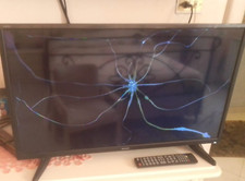 TV SHARP LCD COLOR LC-32HI3322E SCHERMO ROTTO MA TV FUNZIONANTE