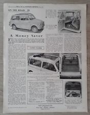 Fiat 500 Giardiniera Rapporto