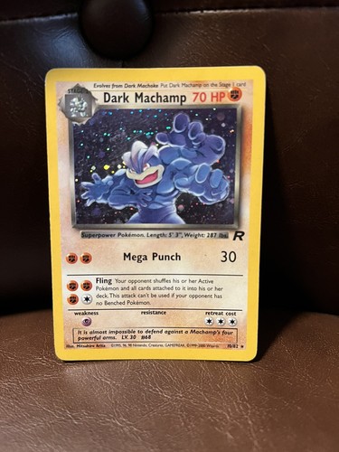 Dark machamp pokémon tcg team - dark,