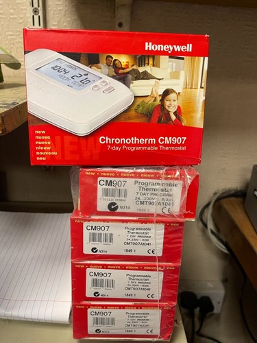 Honeywell chronotherm cm907 - honeywell, 7