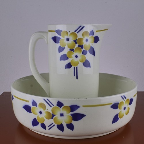 Catino con brocca ceramica - catino,