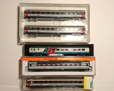 Composizione EC "Riviera dei Fiori" SBB + FS Ristorante 5 carrozze