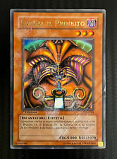 YUGIOH • EXODIA il Proibito LDD-I101 ULTRA ITALIANO LOB-101 1ª EDIZIONE POOR