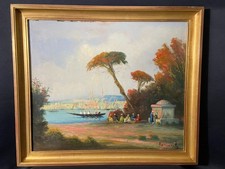 Quadro Orientalista XIX Vista