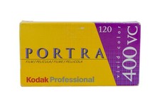 Kodak Portra 400 VC 120 pellicola negativo colore 5x pack Expired 01/2008