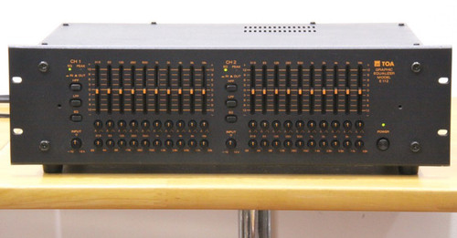 Toa e112 equalizzatore grafico - toa,