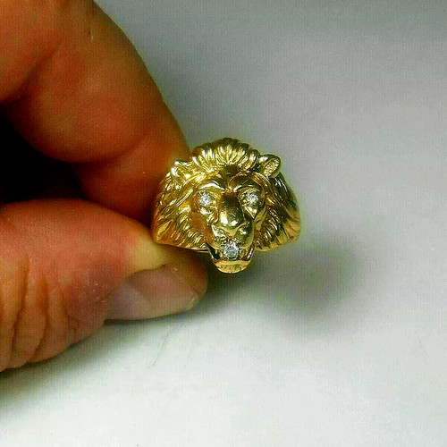Anello uomo taglio tondo vvs1 - anello,