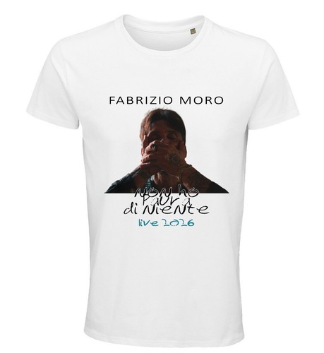 Shirt fabrizio moro live - t-shirt, moro,