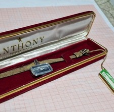 orologio vintage carica manuale Swiss Made Anthony NOScon Box Originale
