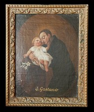 antico quadro S.GAETANO DA