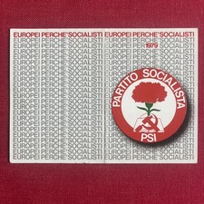 581 - Tessera PSI Partito Socialista Italiano 1979 (Socialismo, Avanti)