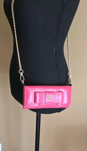 Portafoglio donna rosa logo