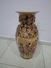 Vaso Orientale Satsuma Dipinto