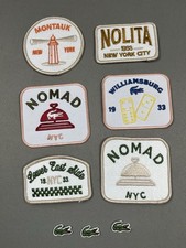 Lotto misto toppe logo Lacoste