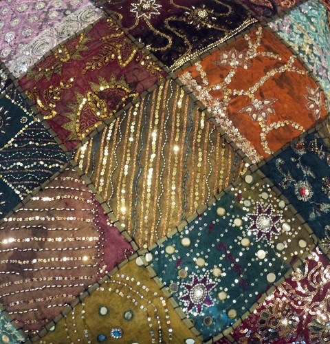 Federa copricuscino patchwork