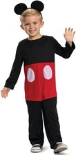 Costume Disney Topolino nero e