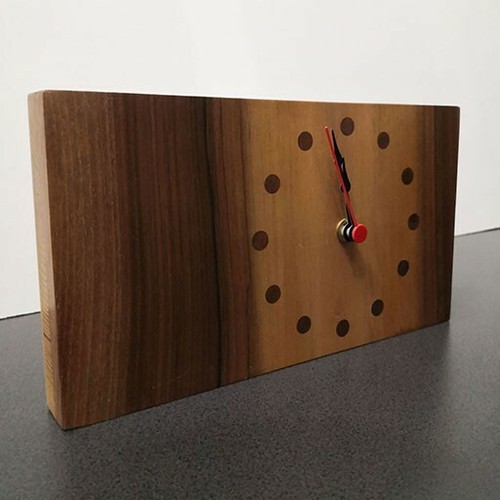 Orologio tavolo legno - orologio, in