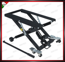 SOLLEVATORE MOTO IDRAULICO PEDANA CENTRALE UNIVERSALE PROFESSIONALE 450 KG