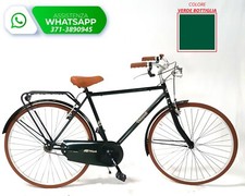 Bicicletta SENZA CAMBIO Vintage Retrò UOMO VELOPOLI 28″ / COLORE VERDE BOTTIGLIA