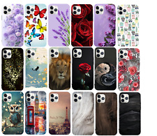 Custodia Cover Per iPhone  11 12 16  Pro Max in Silicone TPU Fantasia disegno