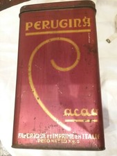 SCATOLE LATTA PERUGINA, ANNI 40 / 50.