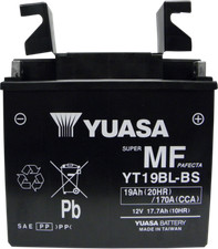 YUASA YT19BL-BS(CP) BATTERIA