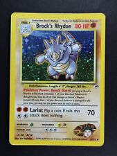 DM - Pokémon - Brock's Rhydon - 2/132 - Set Gym Heroes - ING - A1N175