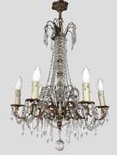 Lampadario grande bronzo