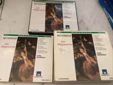 Meyerbeer: Les Huguenots CYRIL DIEDERICH Original 1990 Erato 4CDs set