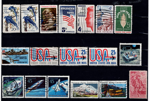 Collezione francobolli usa - collezione,